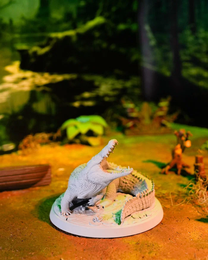 [184] Swamp Crocodile (32mm)