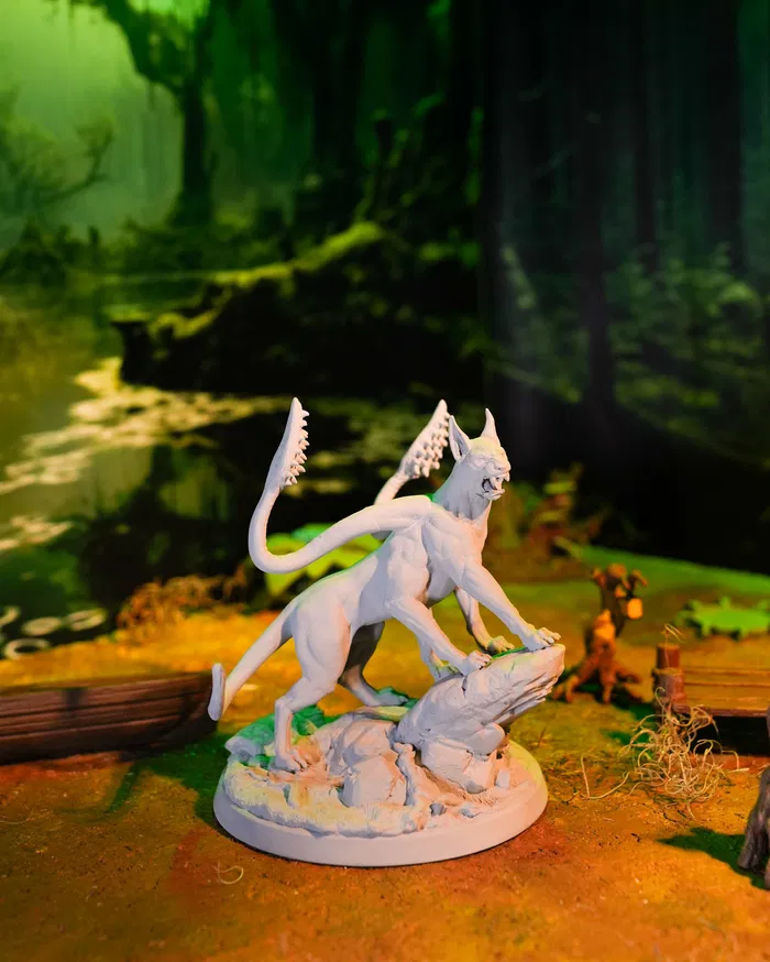 [190] Displacer Beast (32mm)