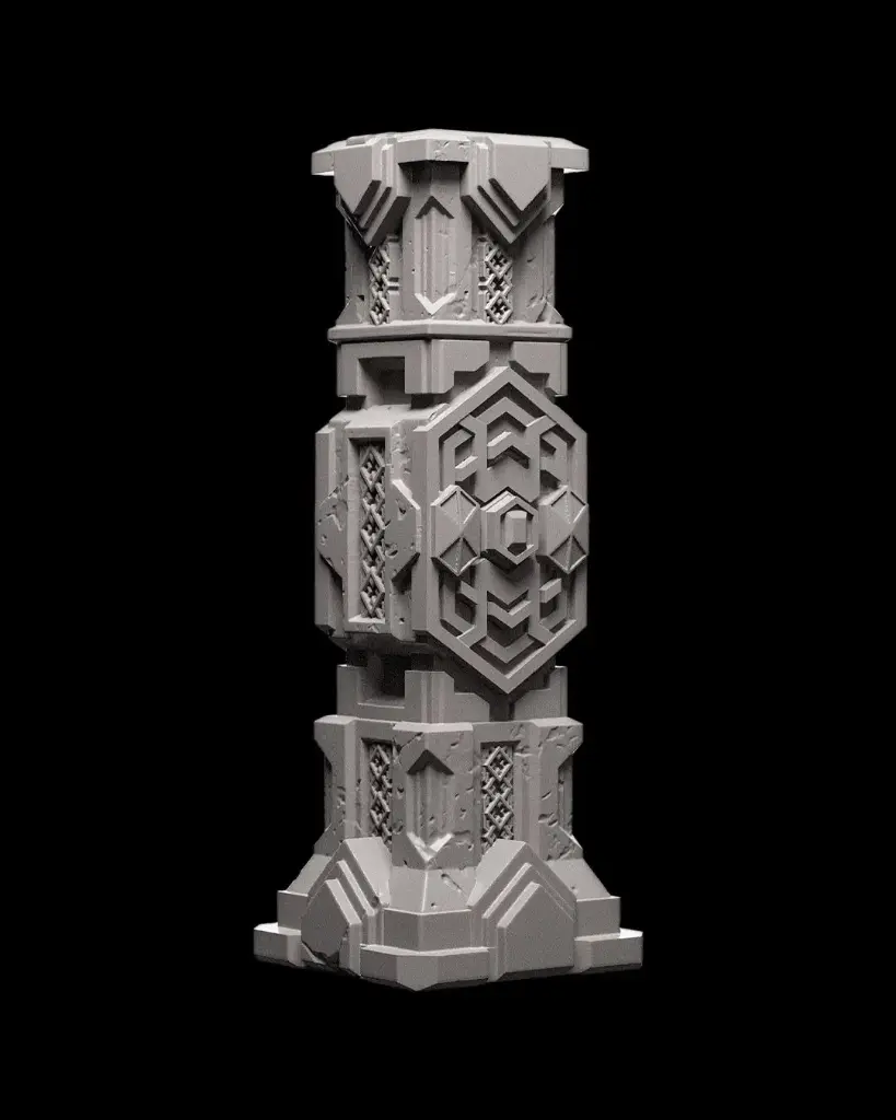 [Ice and Fire] Dwarven piller