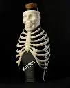 Skeleton Potion bottle