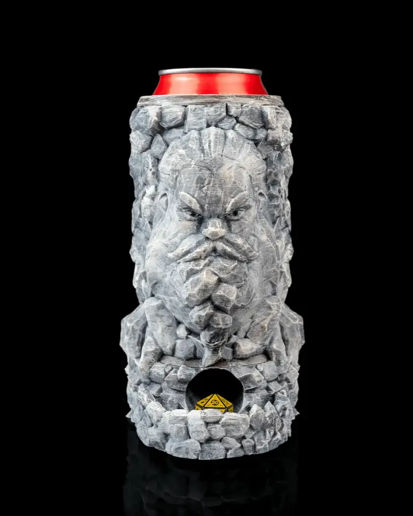 [STLFlix] Stonebeard Can Holder & Dice Tower (colored)