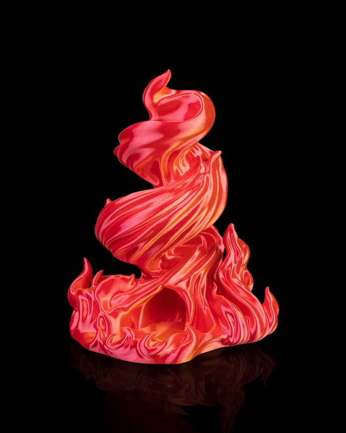 [STLFLIX] Burning Roll Dice Tower