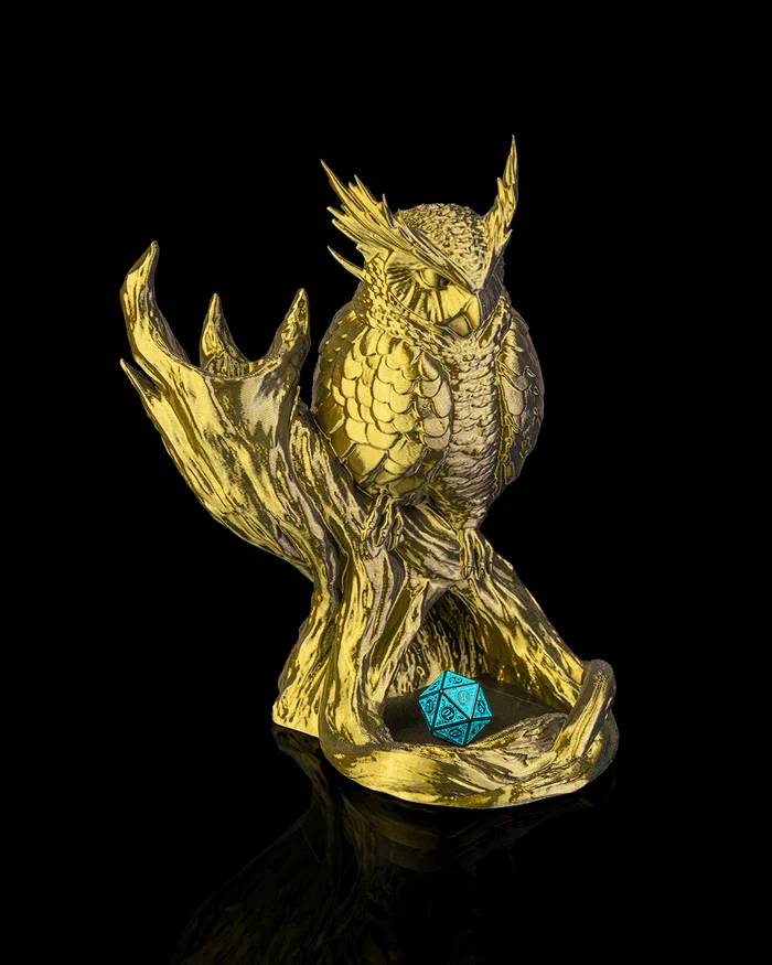 The Omen Owl - Dice Tower (colored)