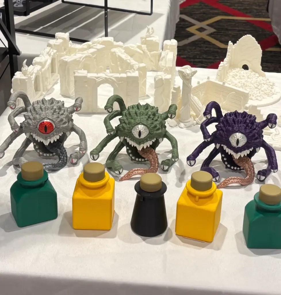 Eye Tyrant Dice Tower (colored)