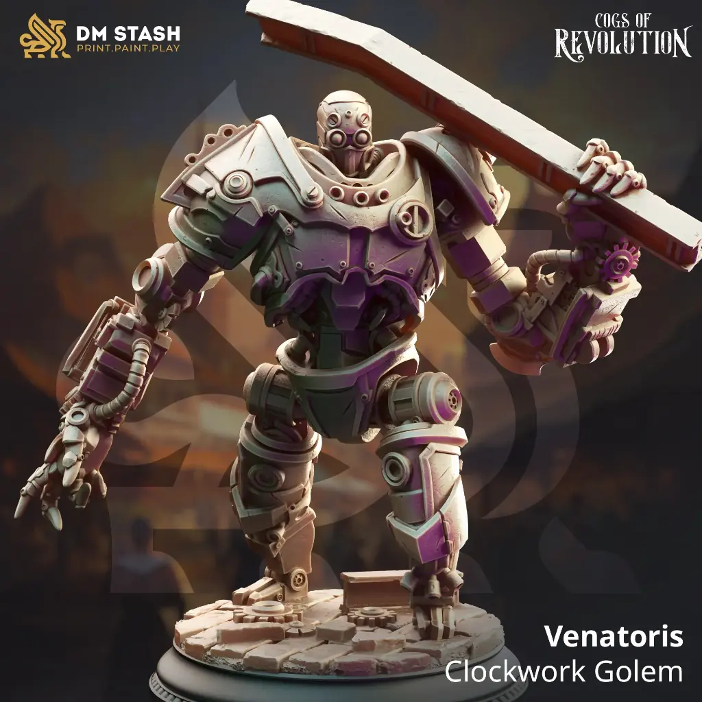 [Cogs of Revolution] Venatoris - Clockwork Golem