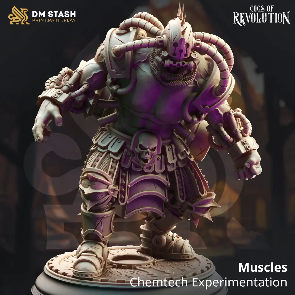[Cogs of Revolution] Muscles