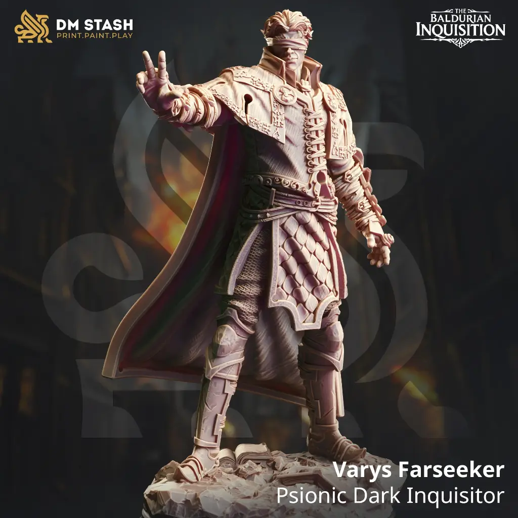 [The Baldurian Inquisition] Varys Farseeker (32mm)
