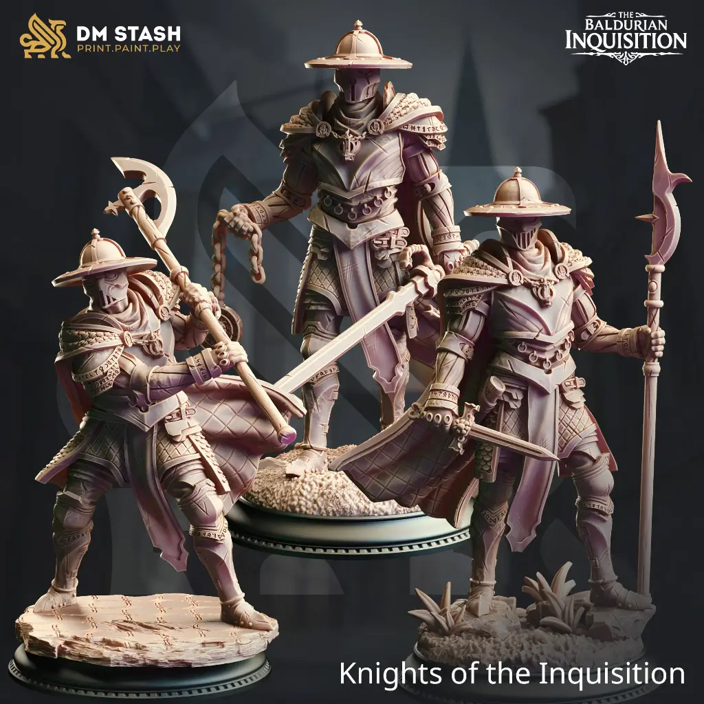 [The Baldurian Inquisition] Knights of the Inquisition  (32mm)