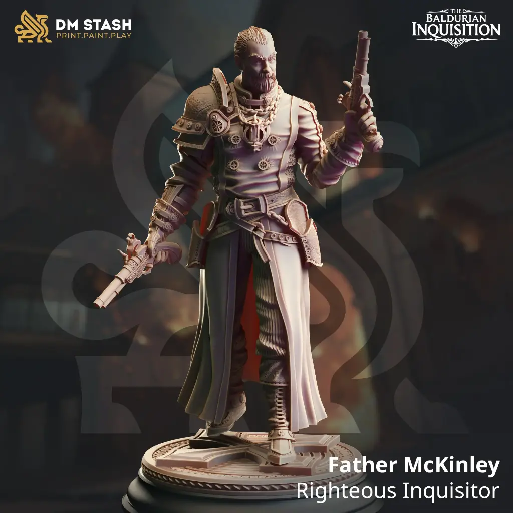 [The Baldurian Inquisition] Father McKinley (32mm)