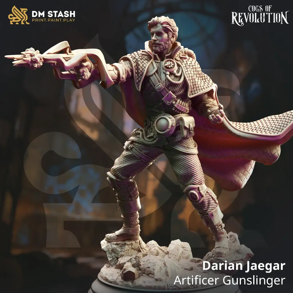 [Cogs of Revolution] Darian Jaegar (32mm)