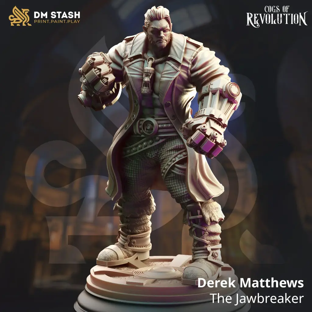[Cogs of Revolution] Derek Matthews (32mm)