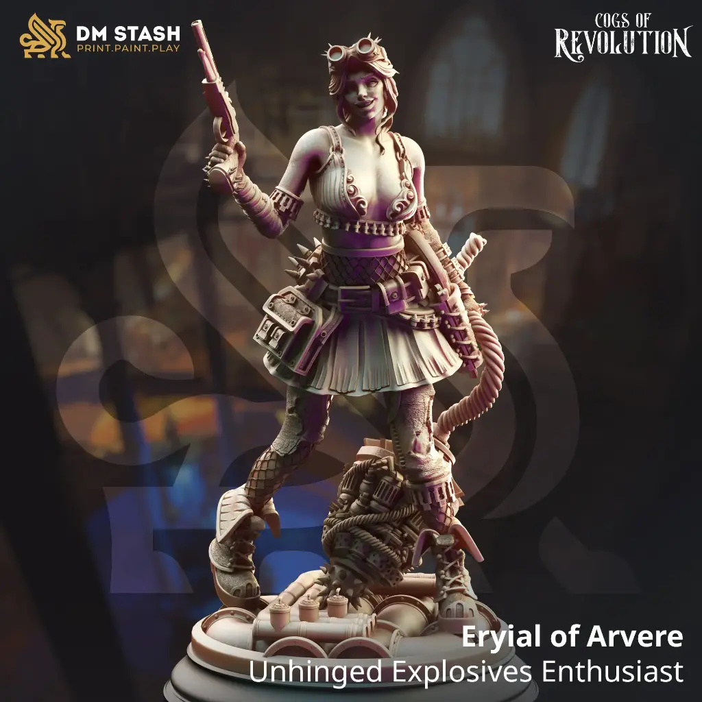 [Cogs of Revolution] Eryial of Arvere (32mm)