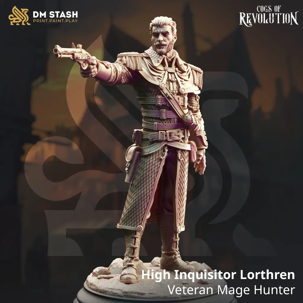[Cogs of Revolution] High Inquisitor Lorthren (32mm)