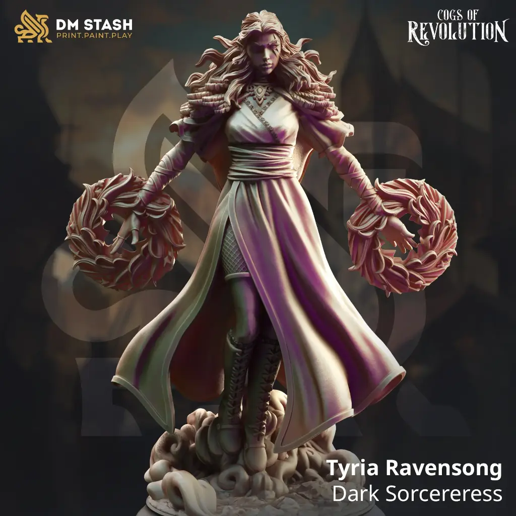 [Cogs of Revolution] Tyria Ravensong (32mm)