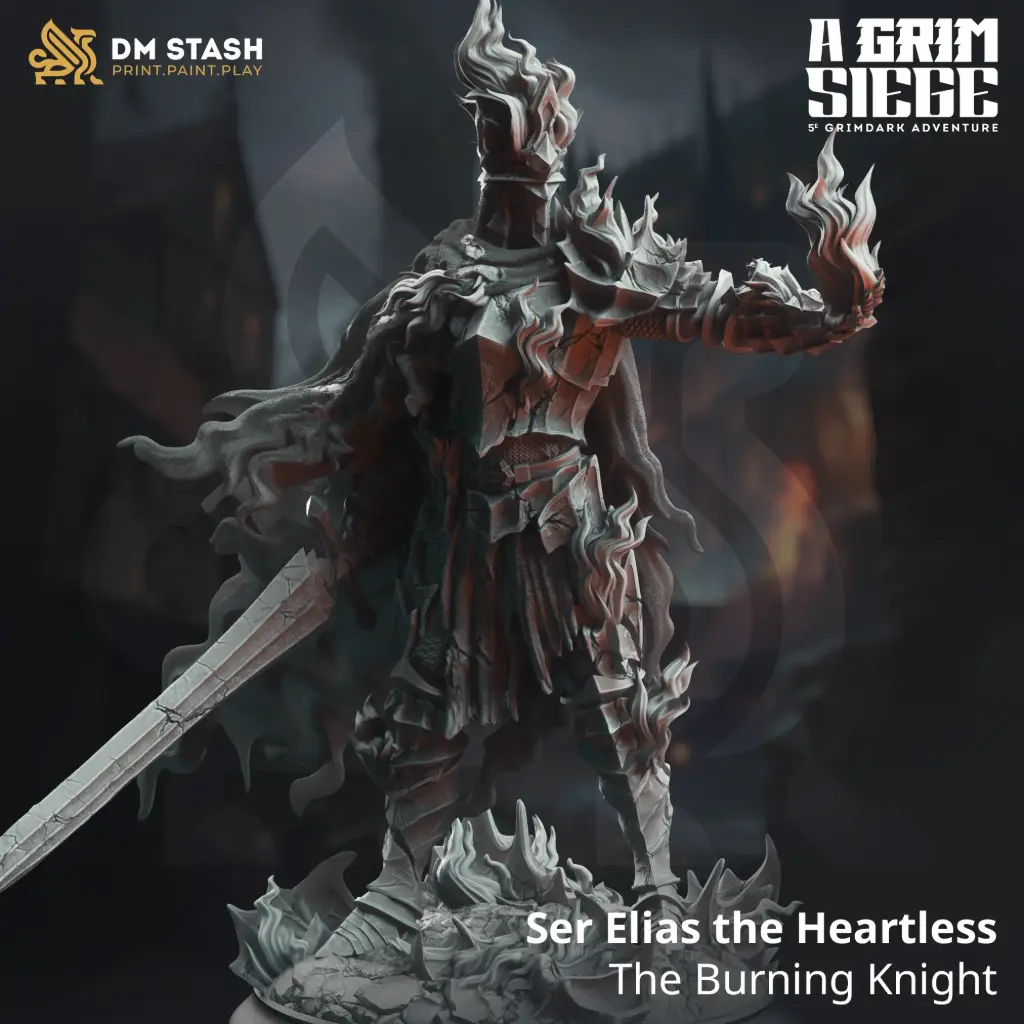 [A Grim Siege] Ser Elias the Heartless (32mm)