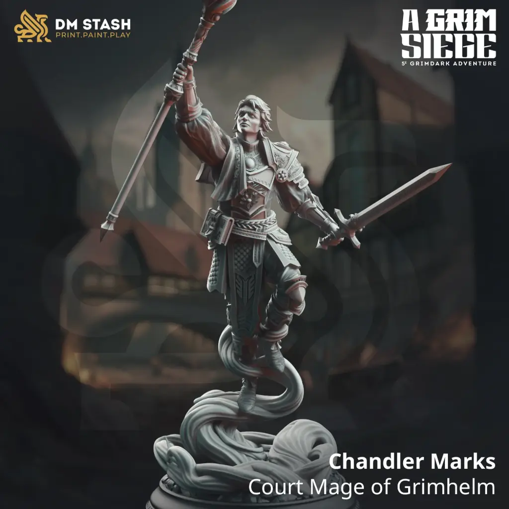 [A Grim Siege] Chandler Marks (32mm)