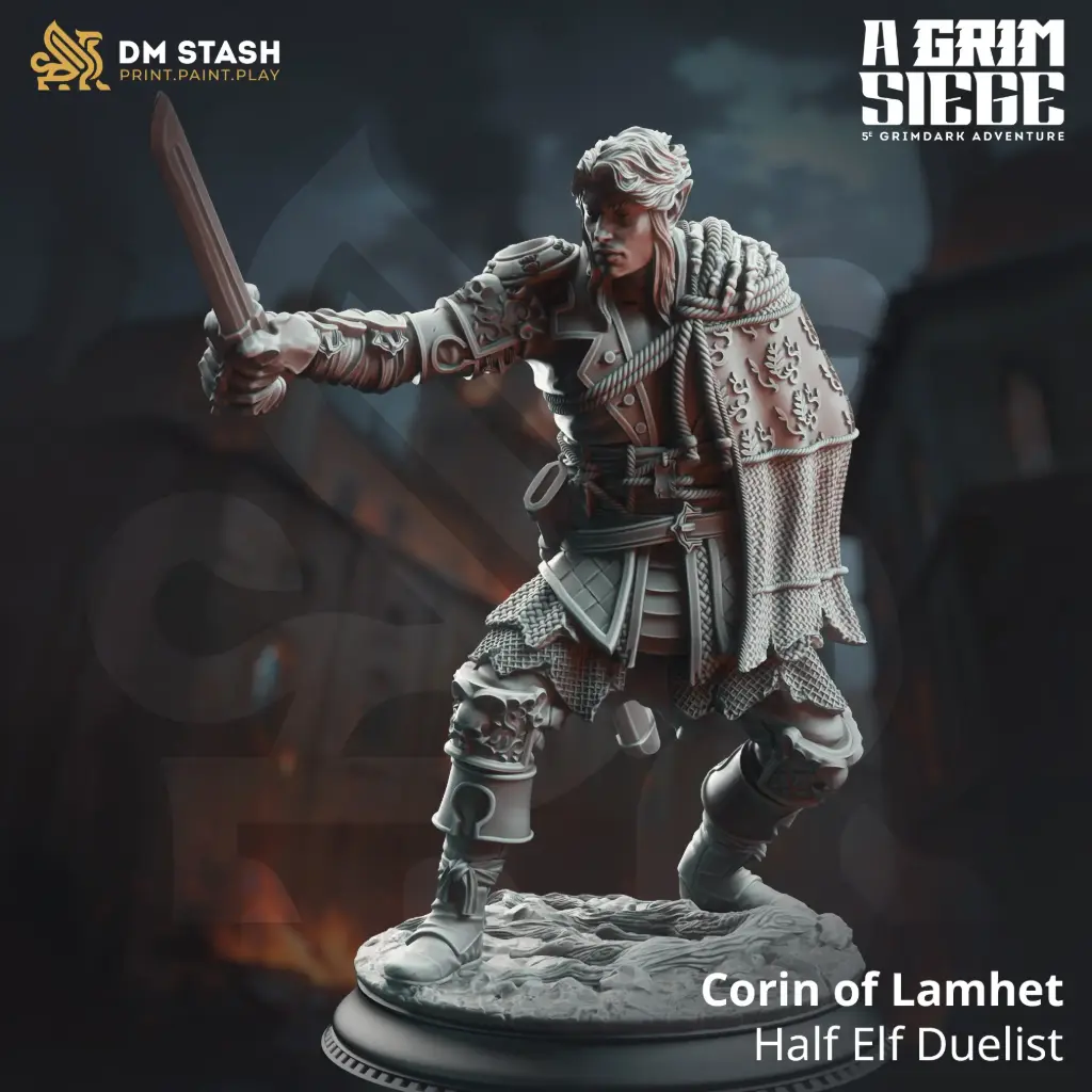 [A Grim Siege] Corin of Lamhet (32mm)