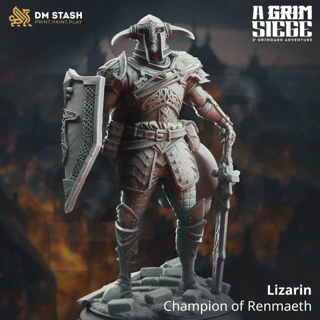 [A Grim Siege] Lizarin  (32mm)