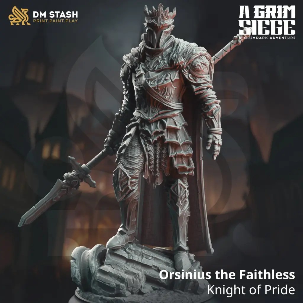 [A Grim Siege] Orsinius the Faithless (32mm)