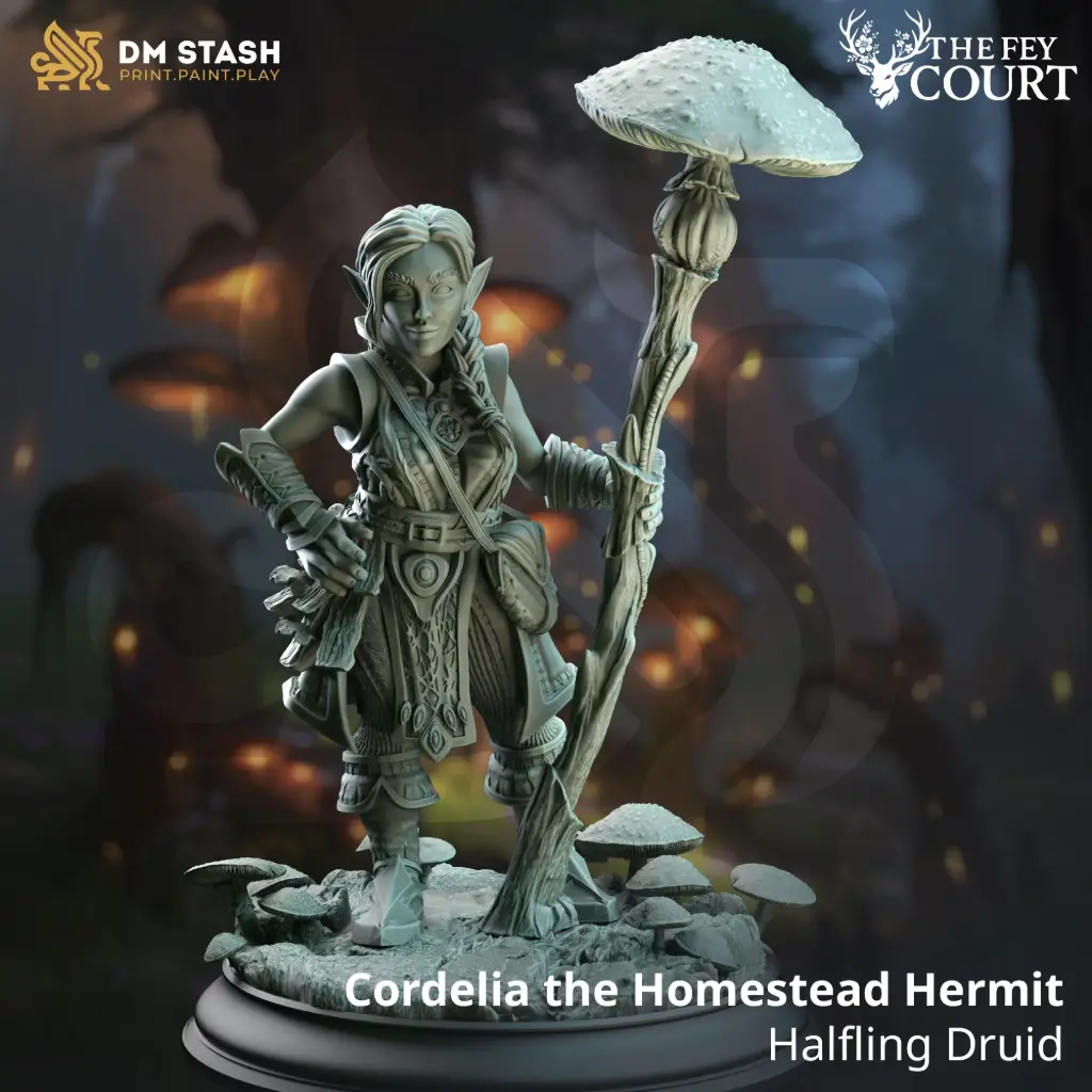 [The Fey Court] Cordelia the Homestead Hermit (32mm)