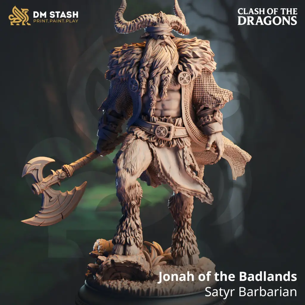 [Clash of the Dragons] Jonah of the Badlands (32mm)