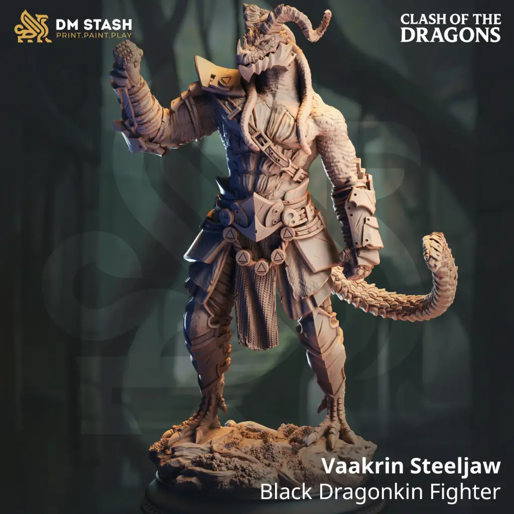 [Clash of the Dragons] Vaakrin Steeljaw (32mm)