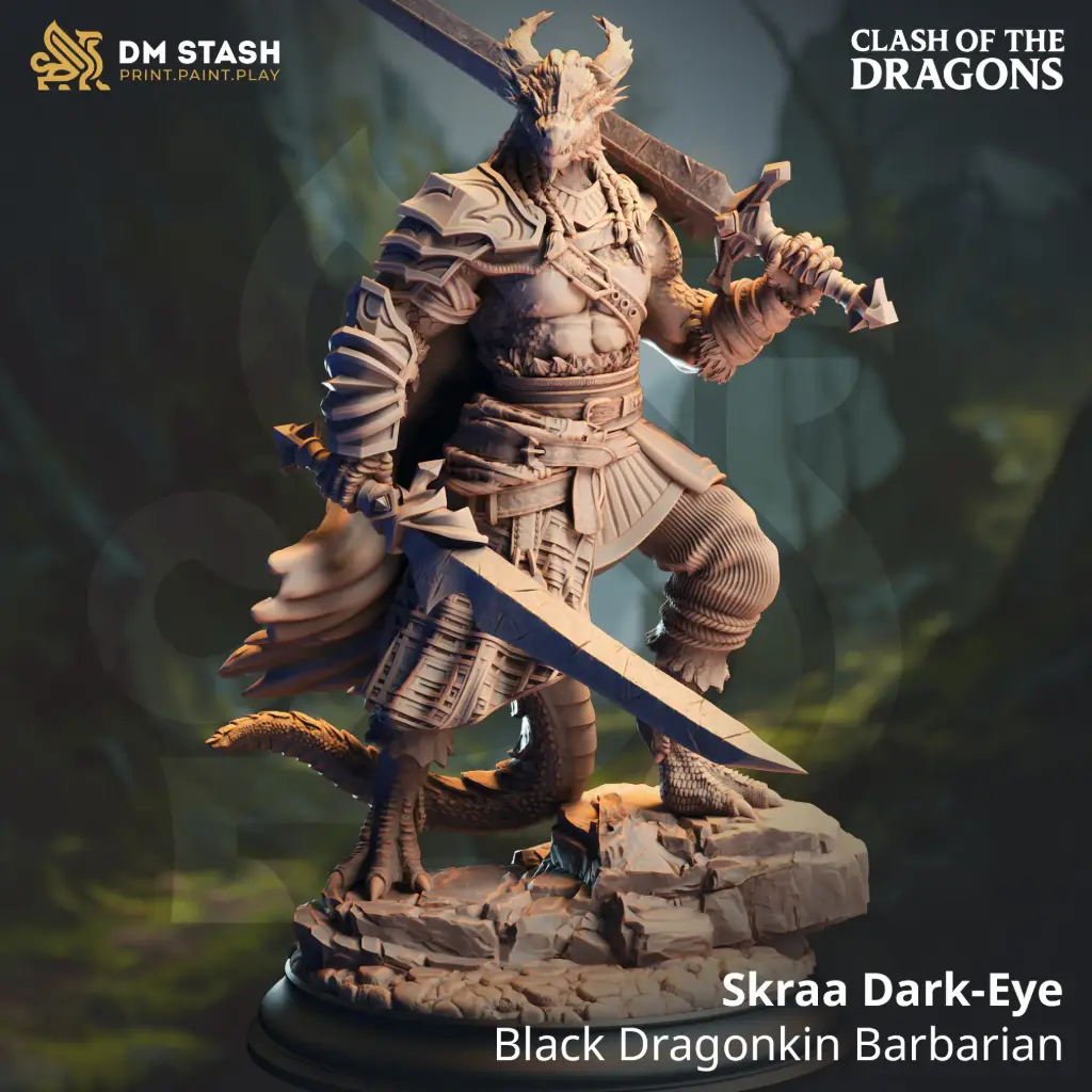 [Clash of the Dragons] Skraa Dark-Eye (32mm)