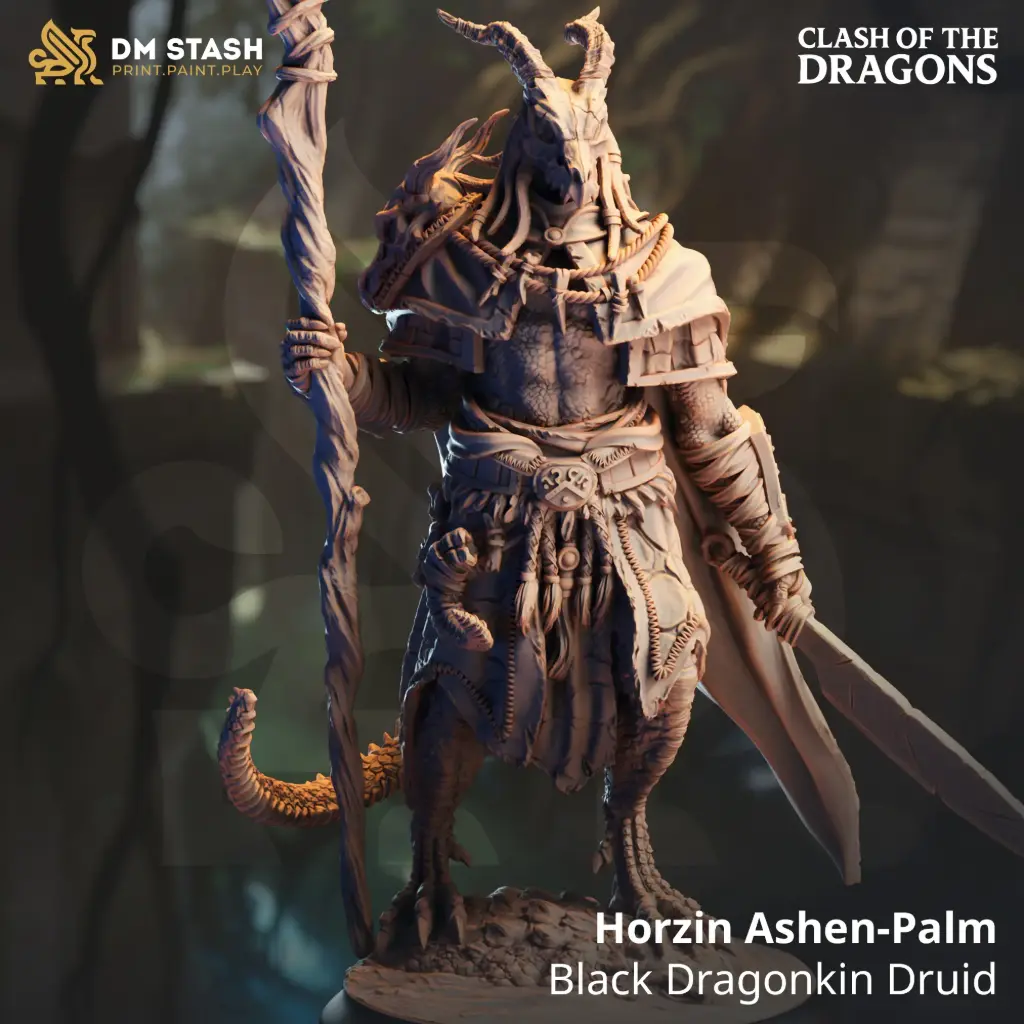 [Clash of the Dragons] Horzin Ashen-Palm (32mm)