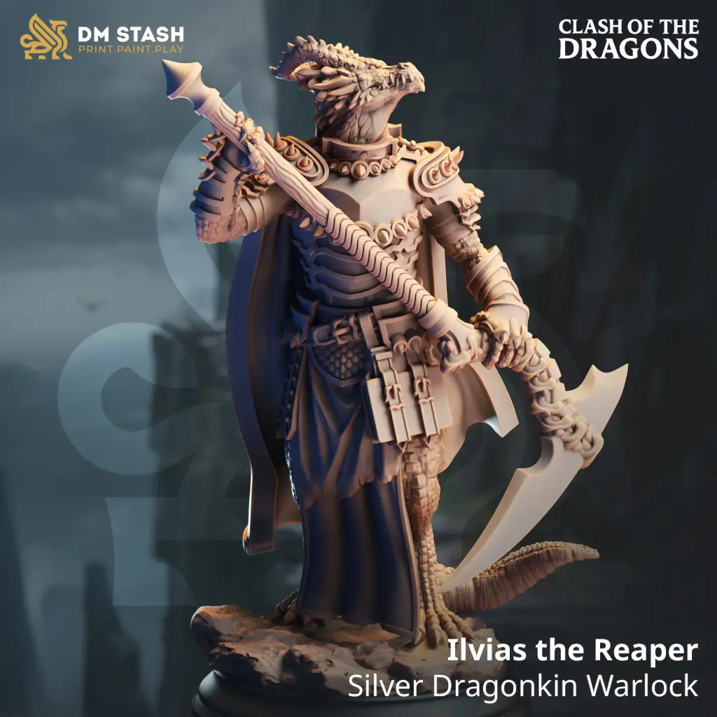 [Clash of the Dragons] Ilvias the Reaper (32mm)
