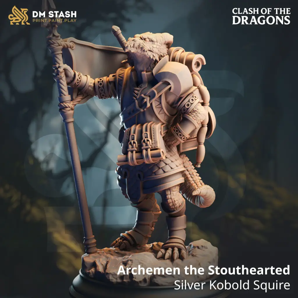 [Clash of the Dragons] Archemen the Stouthearted (32mm)