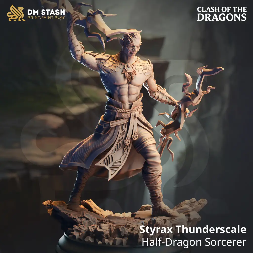 [Clash of the Dragons] Styrax Thunderscale (32mm)