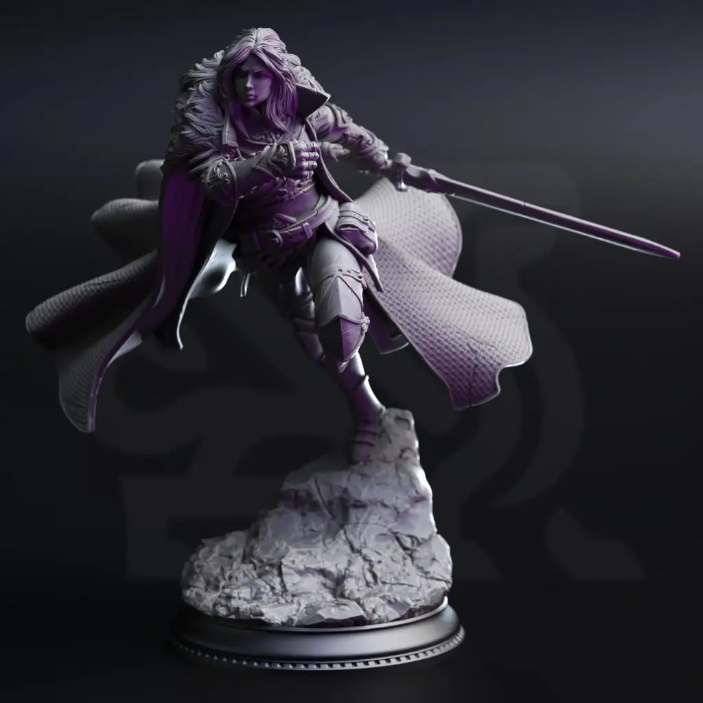 [Drow From Beyond] Morgana Lynch (32mm)