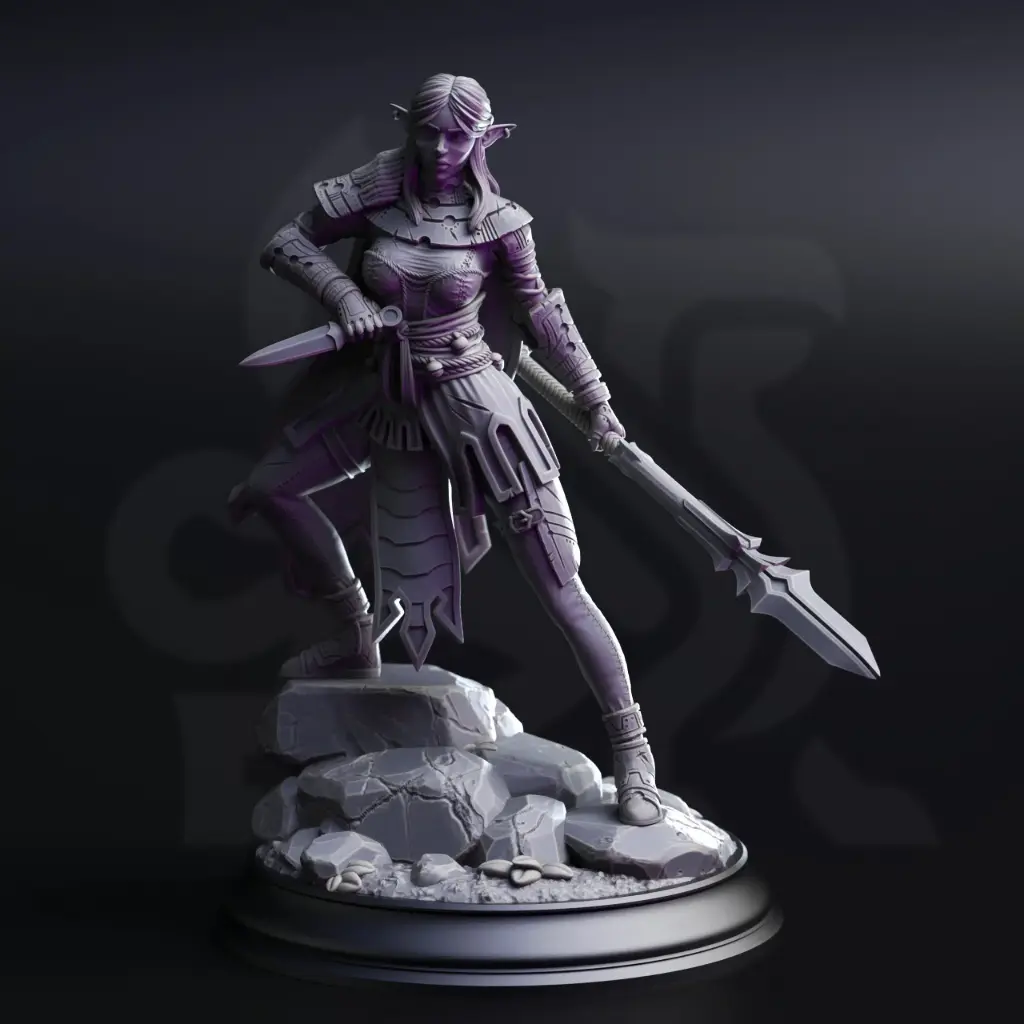 [Drow From Beyond] Vixa Indwynath  (32mm)