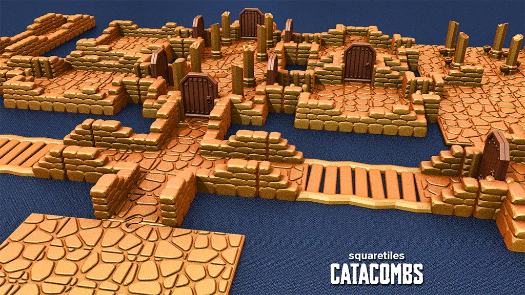 [Hermann Hillmann] Catacomb Dungeon Tiles