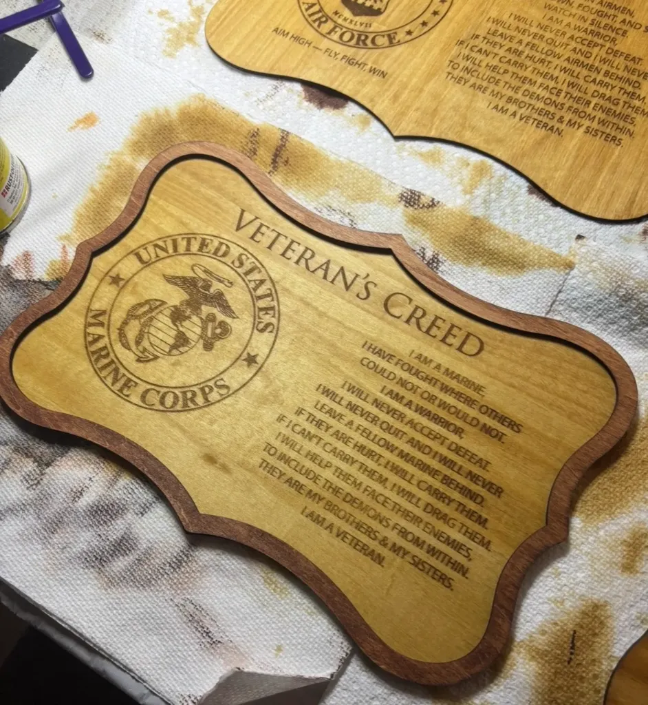 [signs] Veteran Creed Wall Signs (Army)