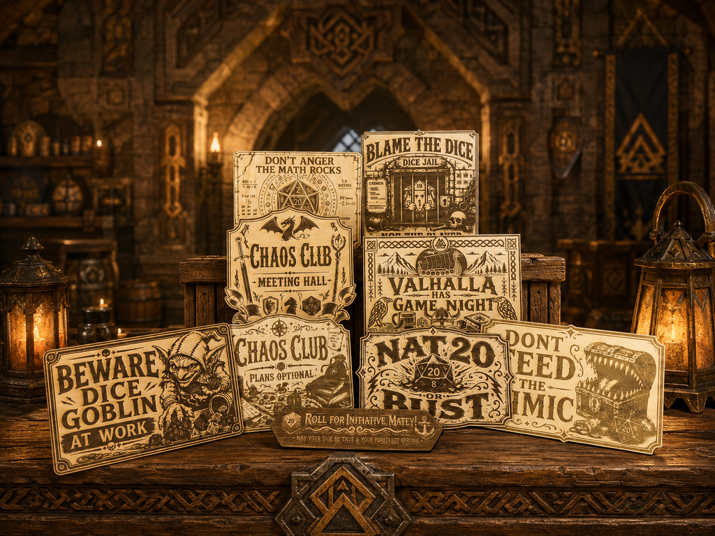 Gaming Wall Signs